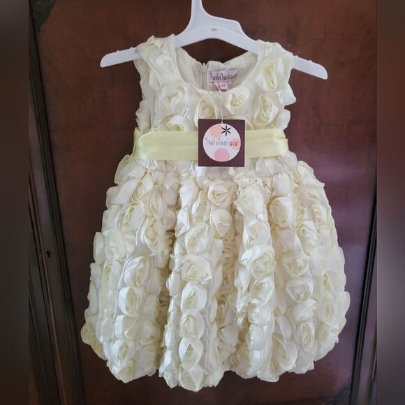 NWT Halabaloo Rosette Special Ocassion Dress - Picture 4 of 8